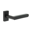 CR-101 Black Multi Point Rectangular Rose Door Handle - CR-101D4MB - Choice Handles