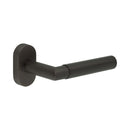 CR-102 Dark Bronze Multi Point Oval Rose Door Handle - CR-102C4DB - Choice Handles
