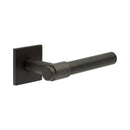 CR-103 Dark Bronze Fixed Dead Square Rose Door Handle - CR-103B3DB - Choice Handles
