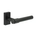 CR-103 Black Multi Point Rectangular Rose Door Handle - CR-103D4MB - Choice Handles