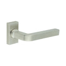 CR-104 Satin Stainless Steel Multi Point Rectangular Rose Door Handle - CR-104D4SSS - Choice Handles