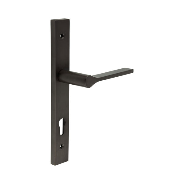 CR-105 Dark Bronze Multi Point Backplate Door Handle - CR-105G4DB