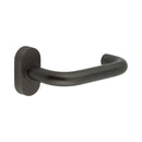 CR-106 Dark Bronze Multi Point Oval Rose Door Handle - CR-106C4DB - Choice Handles