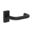 CR-106 Black Multi Point Rectangular Rose Door Handle - CR-106D4MB - Choice Handles