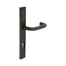 CR-106 Dark Bronze Multi Point Backplate Door Handle - CR-106G4DB - Choice Handles