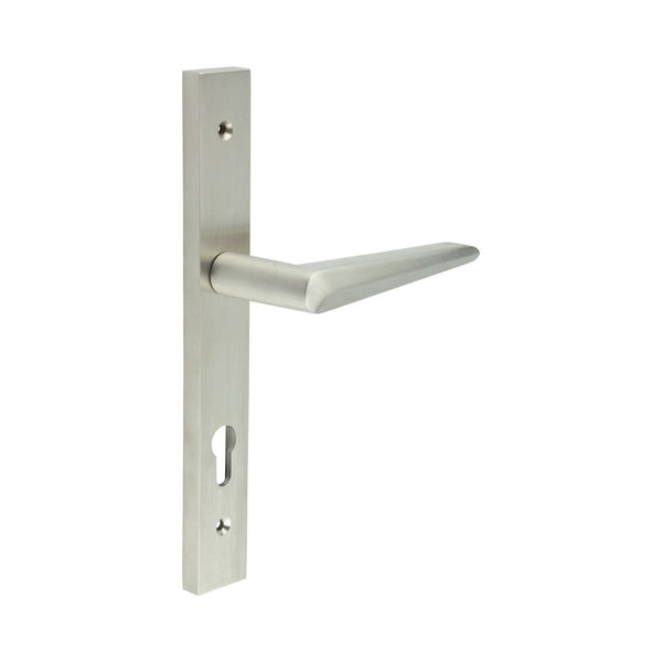 CR-107 Satin Stainless Steel Multi Point Backplate Door Handle - CR-107G4SSS