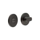 CR-801 Dark Bronze Thumb Turn & Lock Round Rose - CR-801A7DB - Choice Handles