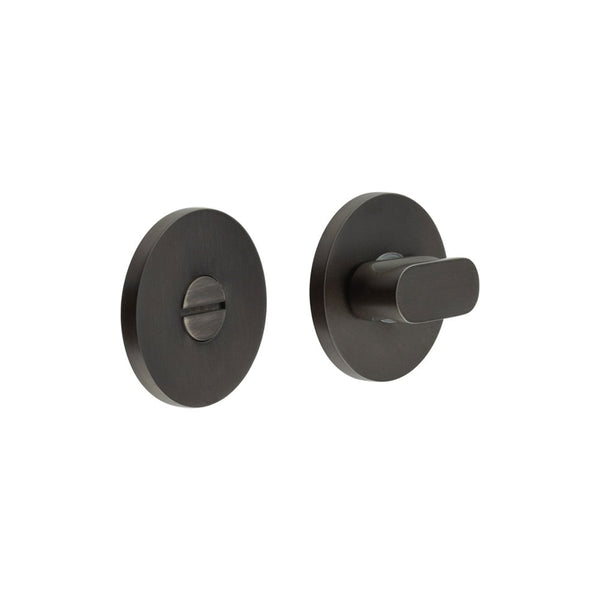 CR-801 Dark Bronze Thumb Turn & Lock Round Rose - CR-801A7DB