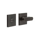 CR-803 Dark Bronze Thumb Turn & Lock Square Rose - CR-803B7DB - Choice Handles