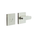 CR-803 Satin Stainless Steel Thumb Turn & Lock Square Rose - CR-803B7SSS - Choice Handles
