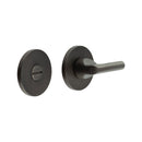 CR-804 Dark Bronze Thumb Turn & Lock Round Rose - CR-804A7DB - Choice Handles
