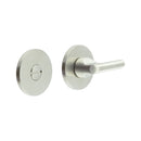 CR-804 Satin Stainless Steel Thumb Turn & Lock Round Rose - CR-804A7SSS - Choice Handles