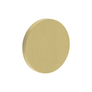 CR-N10 Satin Brass Blank Round Rose Escutcheon Cover - CR-N10SB - Choice Handles