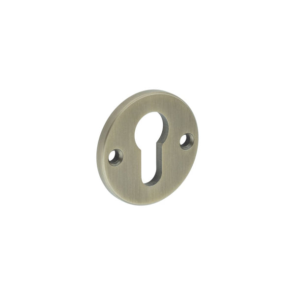 CRES Antique Brass Euro Escutcheon Face Fixed - CRES1651AB