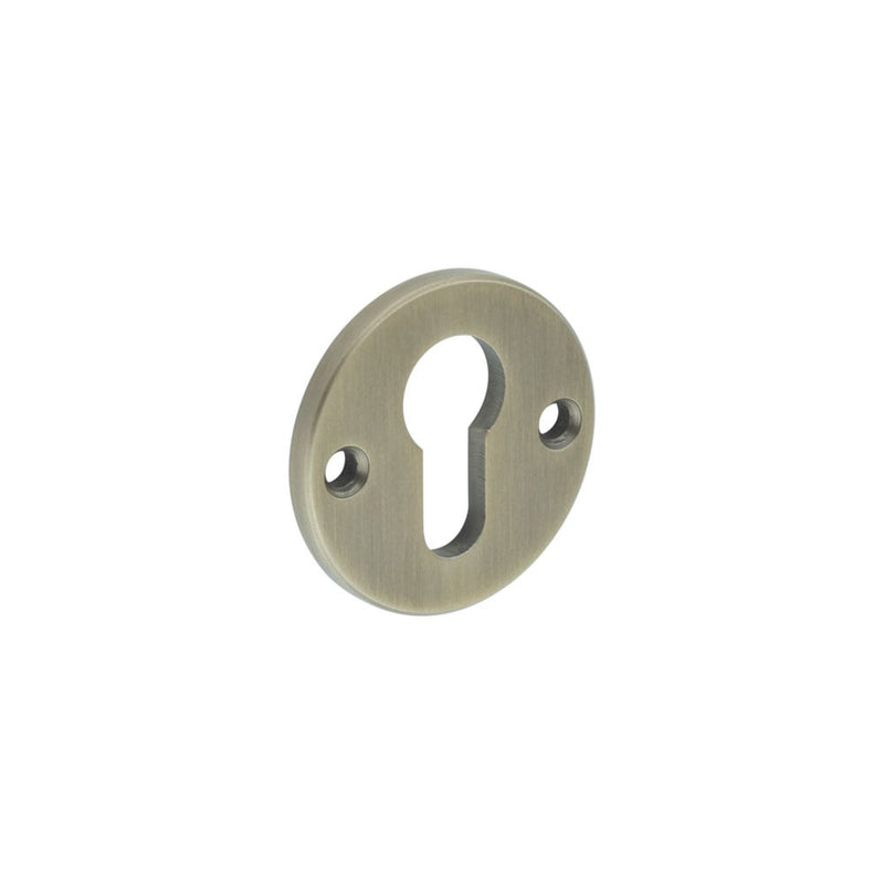 CRES Antique Brass Euro Escutcheon Face Fixed - CRES1651AB