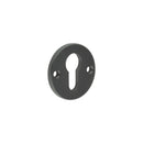 CRES Black Euro Escutcheon Face Fixed - CRES1651MB - Choice Handles