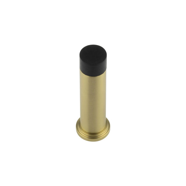 CRES Satin Brass Wall Mounted Door Stop - CRES2051SB - Choice Handles