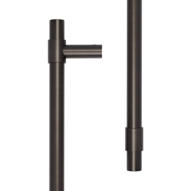 CRES 425mm Bolt Through Dark Bronze T-Bar Pull Handle - CRES3001DB - Choice Handles
