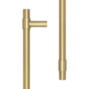 CRES 425mm Face Fix Satin Brass T-Bar Pull Handle - CRES3001SBFF - Choice Handles