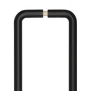 CRES 425mm Back to Back Black D Shape Pull Handle - CRES3002MBB2B - Choice Handles