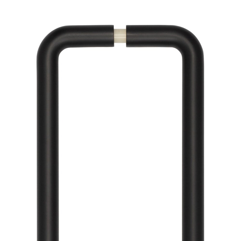 CRES 425mm Back to Back Black D Shape Pull Handle - CRES3002MBB2B - Choice Handles