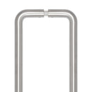 CRES 425mm Back to Back Satin Stainless Steel D Shape Pull Handle - CRES3002SSSB2B - Choice Handles
