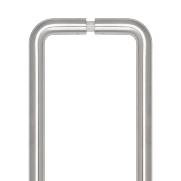 CRES 425mm Back to Back Satin Stainless Steel D Shape Pull Handle - CRES3002SSSB2B - Choice Handles