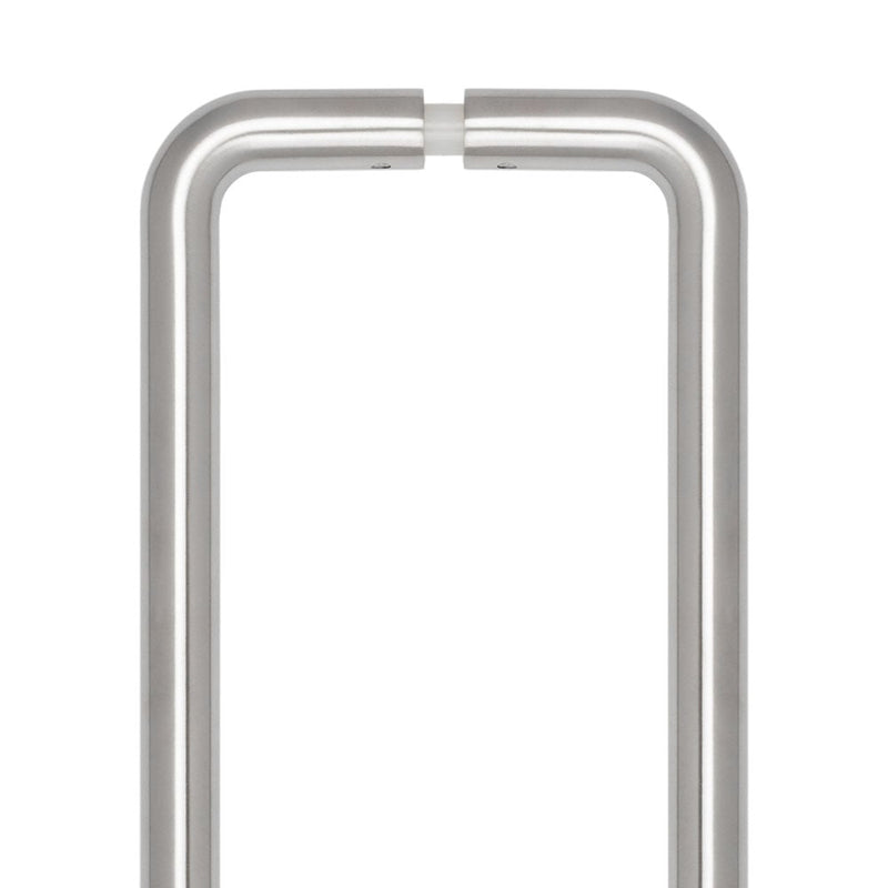 CRES 425mm Back to Back Satin Stainless Steel D Shape Pull Handle - CRES3002SSSB2B - Choice Handles
