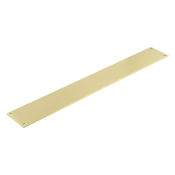 CRES Satin Brass Push Plate - CRES3501SB