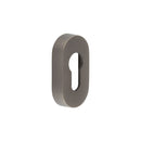 CRES Oval Dark Bronze Euro Escutcheon - CRES403DB - Choice Handles