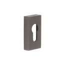 CRES Rectangular Dark Bronze Euro Escutcheon - CRES404DB - Choice Handles