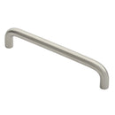 Eurospec - Cabinet Pull  D Handle  - Satin Stainless Steel - CPD1160SSS - Choice Handles