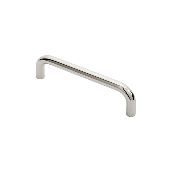 Eurospec - 19mm D Pull Handle 225mm Centres - Bright Stainless Steel - CSD1225BSS