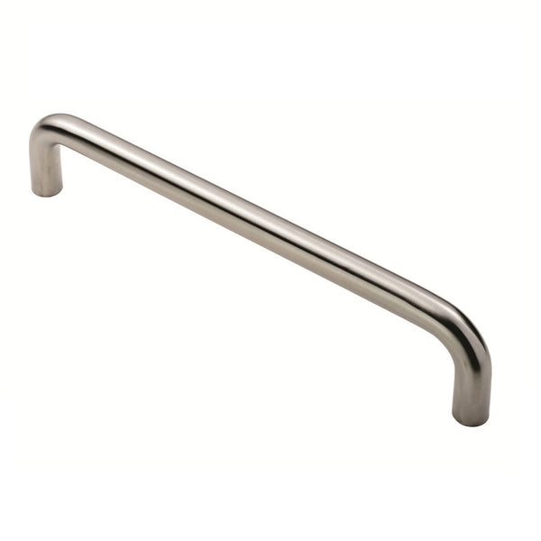 Eurospec - 19mm D Pull Handle, 450mm Centres - Satin Stainless Steel - CSD1450SSS