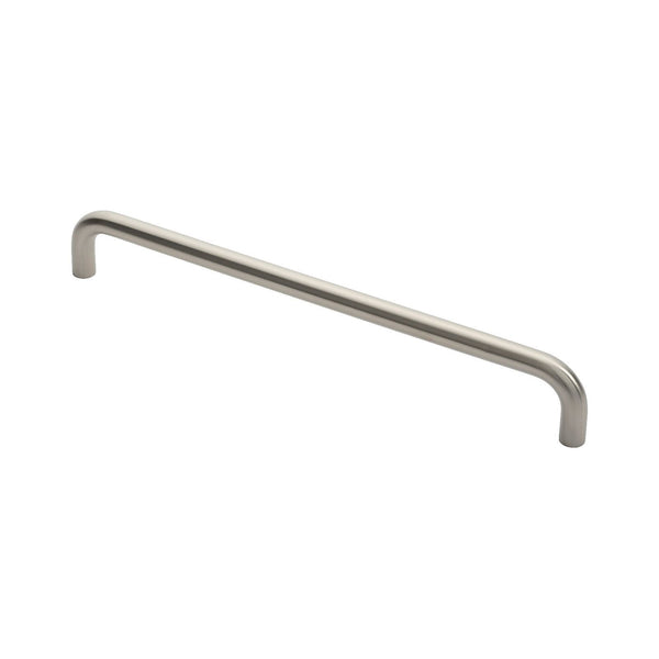 Eurospec - 19mm D Pull Handle 425mm Centres - Satin Stainless Steel - CSD1425SSS