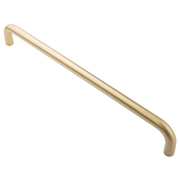 Eurospec - 19mm D Pull Handle, 450mm Centres - Satin PVD - CSD1450SPVD