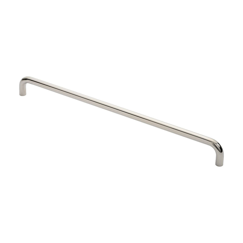 Eurospec - 19mm D Pull Handle 600mm Centres - Bright Stainless Steel - CSD1600BSS