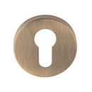 Eurospec - Euro Escutcheon - Antique Brass - CSE1005AB - Choice Handles
