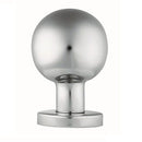 Eurospec - Mortice Knob on Sprung Round Rose - Satin Stainless Steel - CSK1058SSS - Choice Handles