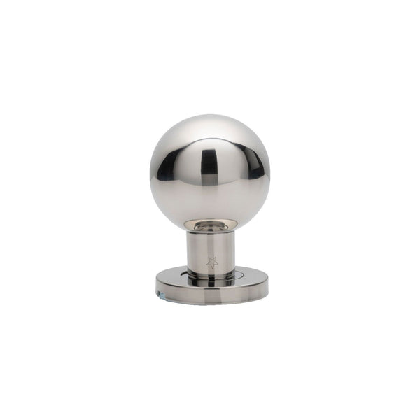 Eurospec - Mortice Knob on Sprung Round Rose - Bright Stainless Steel - CSK1058BSS - Choice Handles