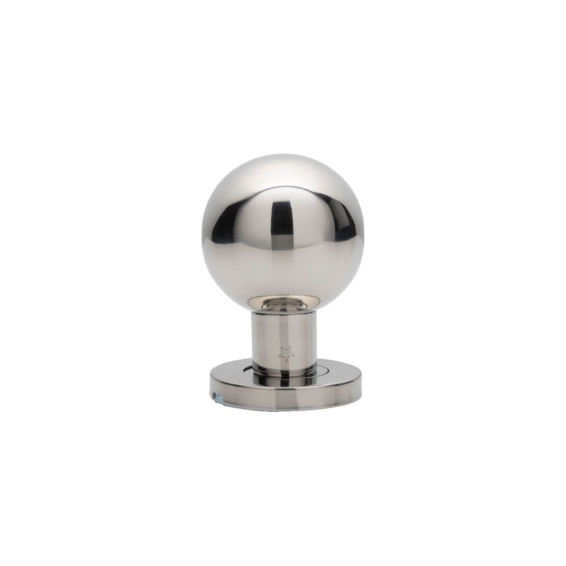Eurospec - Mortice Knob on Sprung Round Rose - Bright Stainless Steel - CSK1058BSS - Choice Handles