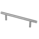 Eurospec - 19mm Dia. Straight T Bar Pull Handle G201 (600mm C/C) - Satin Stainless Steel - CSPT1600SSS/201 - Choice Handles