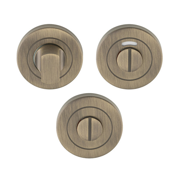 Eurospec - Thumbturn and Release  - Antique Brass - CST1015AB