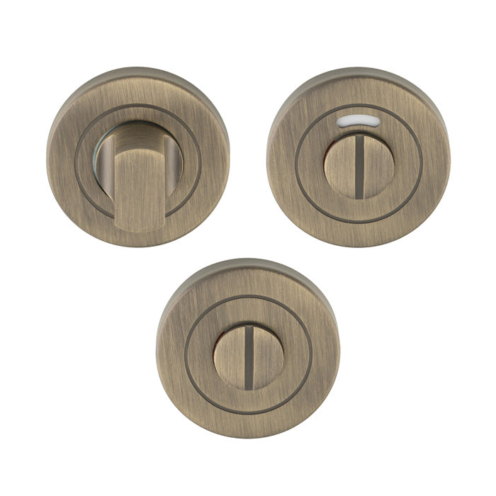 Eurospec - Thumbturn and Release  - Antique Brass - CST1015AB