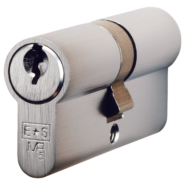 Eurospec - Euro Double Cylinder 70mm (35/35mm) - Satin Chrome - CYA71270SC