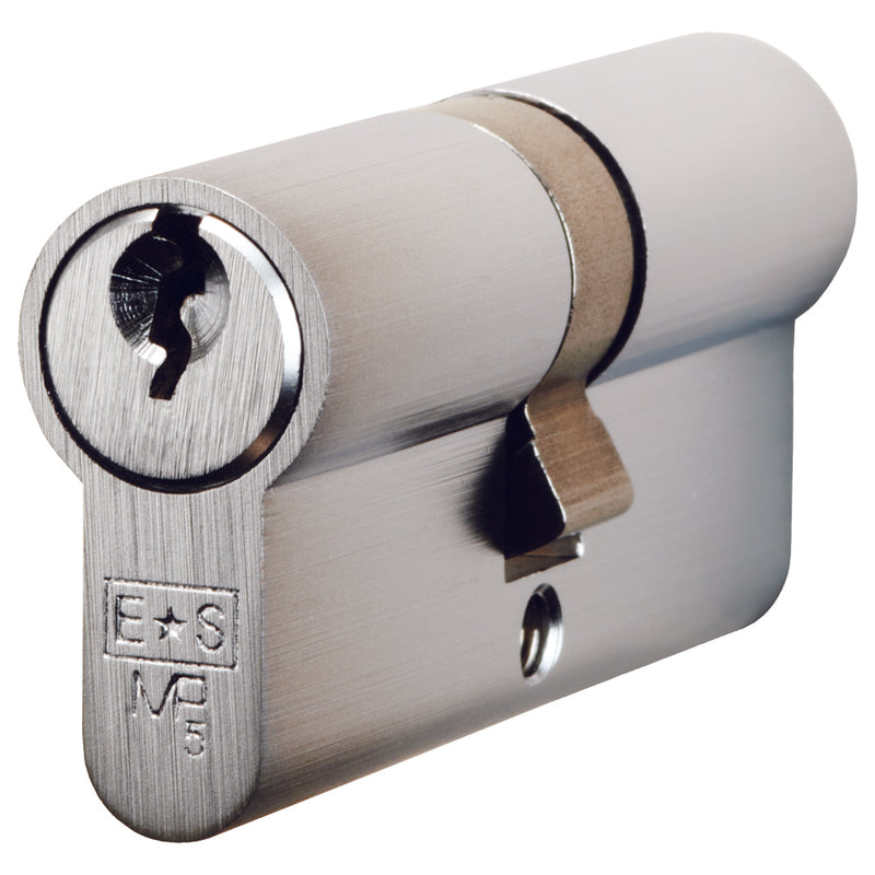 Eurospec - Euro Double Cylinder 70mm (35/35mm) - Satin Chrome - CYA71270SC