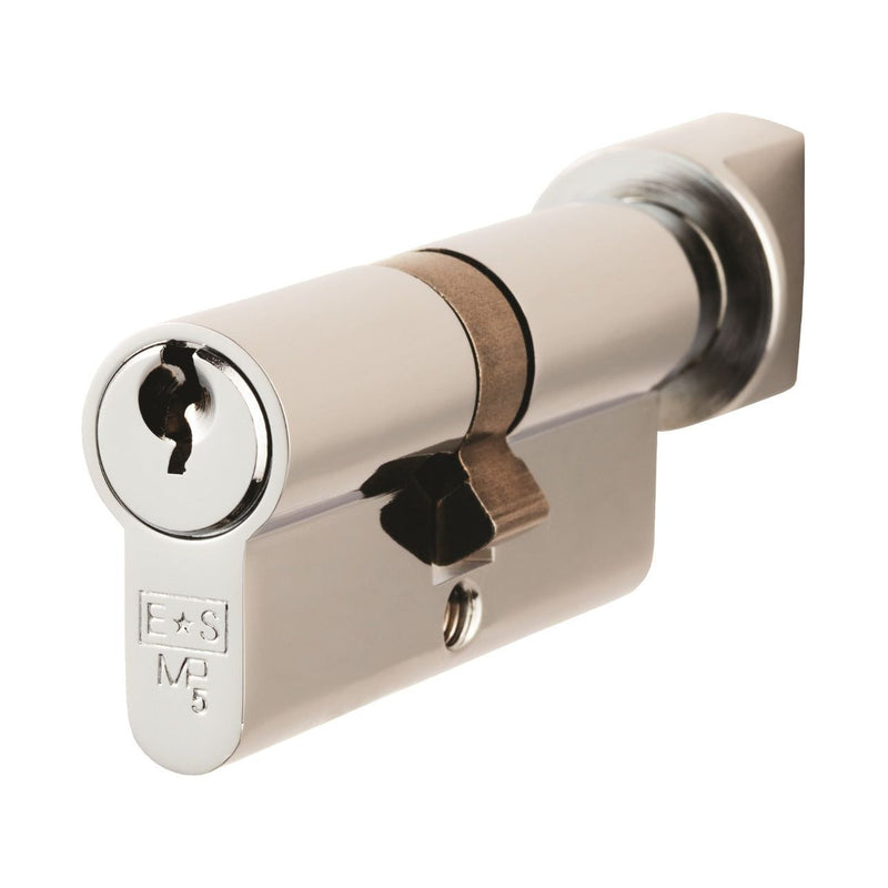 Eurospec - Euro Cylinder and Turn 70mm (35/35mm) - Polished Chrome - CYA71370PC