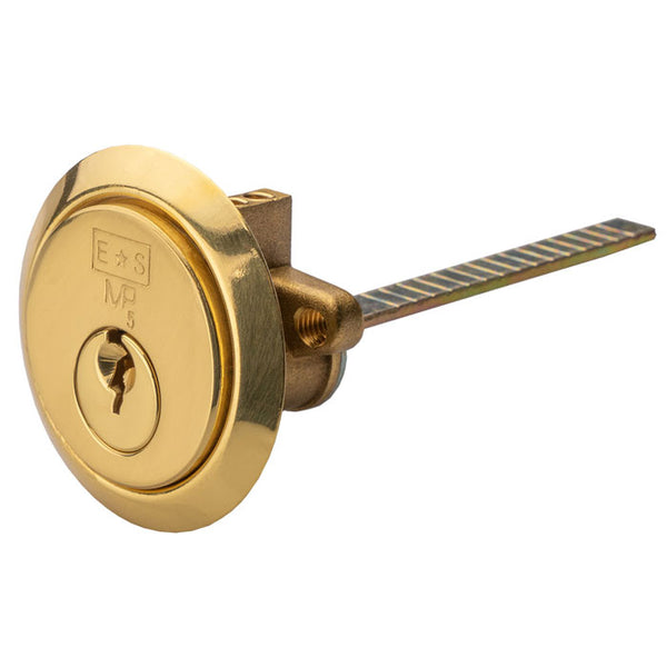 Eurospec - Standard Rim Cylinder - Polished Brass - CYA73520PB