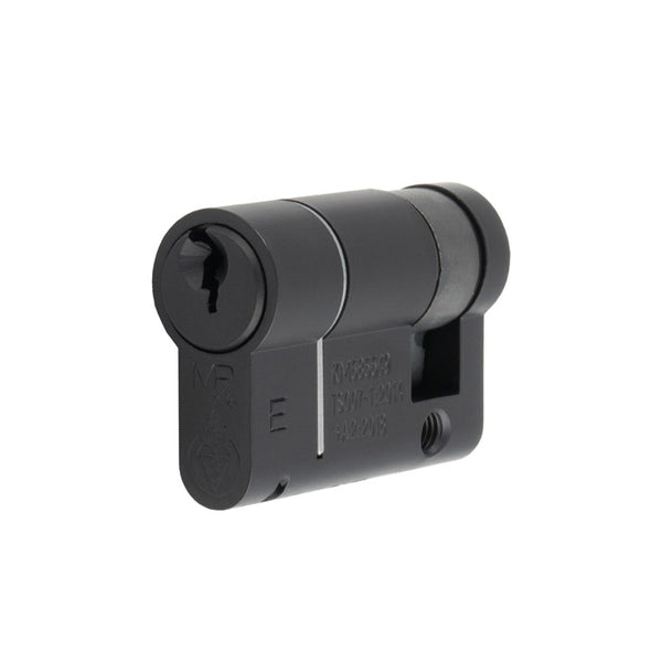 Eurospec - MPX6 Euro Single Cylinder-Matt Black-KA - CYF74146MB