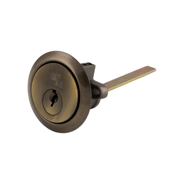 Eurospec - MPX6 Standard RIM Cylinder-Antique Brass-KA - CYF76524AB